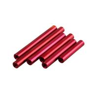 5-10pcs/lot M2 m2.5 m3 m4 m5 red black sliver round aluminum standoff Column rods Round Aluminum Spacer for RC multirotors(60MM_M3 10PCS)
