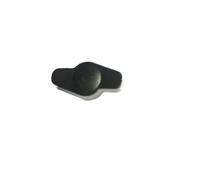 5-10pcs/lot M4 M5 M6 M8 25# 36# S type Plum Bakelite Hand Tighten Nuts Black plastic Thumb Nut Clamping Knob Manual Nut(M6)
