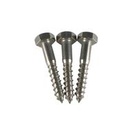 5-10pcs M6 M8 M10 Hexagon Head Wood Screws Stainless Steel Self-tapping Screws External Hex Screw Bolts(70mm,M6 10PCS)