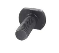 5/10pcs M6 M8 M10 M12-M16 GB37 Black Carbon Steel T Shape Punch Milling Machine Screw Threaded Rod Clamping Cap Bolt Full/Partial Thread(110mm,M12-5pcs Half thread)
