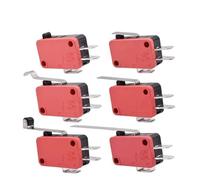5/10pcs On Off Momentary Switch 1NO1NC Roller Lever V-15 V-151 V-152 V-153 V-154 V-155 V-156-1C25(V-152-1C25,5pcs)