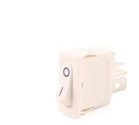 5/10Pcs Push Button Switch 21X9.5mm 2Pin 2 Position Rocker Switch KCD1 Snap-in on/Off Rocker Switch 6A 250V/10A 125V IDGTTLDF(2Pin White White,10PCS)