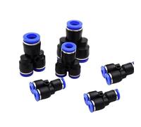 5/10PCS PY PE 4 6 8 10 12 16mm 3 Way Port Pneumatic Pipe Connector Tube Air Hose(PE 8,5pcs)