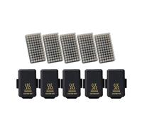 5 10pcs Q2 Silicone Sock Q2C Cover Hotend Insulation Case Nozzle Brush(10pcs MIX)