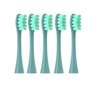 5/10Pcs Replacement Brush Heads，Compatible for Oclean X PRO Elite/Flow/F1/One/X/All Series Sonic Electric Toothbrus(5 Green)
