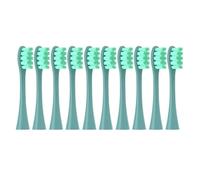 5/10Pcs Replacement Brush Heads，Compatible for Oclean X PRO Elite/Flow/F1/One/X/All Series Sonic Electric Toothbrus(10 Green)
