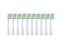 5/10Pcs Replacement Brush Heads，Compatible for Oclean X PRO Elite/Flow/F1/One/X/All Series Sonic Electric Toothbrus(10 White)