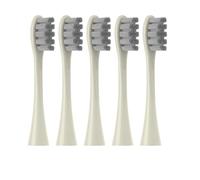 5/10Pcs Replacement Brush Heads，Compatible for Oclean X PRO Elite/Flow/F1/One/X/All Series Sonic Electric Toothbrus(5 Beige)