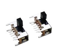 5-10PCS SK23D05 G6 Panel PCB 8 Pin 3 Position 2P3T DP3T Slide Switch Side Knob Straight Foot Switch Handle Toggle Power Switch(10PCS AJ-A-B)