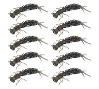 5/10PCS Soft Lures Artificial Silicone Soft Baits Fishing Wobblers Swimbaits Topwaters Swimming Lure Enduring Artificial Fishing Lure Floatings Baits