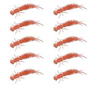 5/10PCS Soft Lures Artificial Silicone Soft Baits Fishing Wobblers Swimbaits Topwaters Swimming Lure Enduring Artificial Fishing Lure Floatings Baits