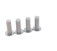 5-10pcs Ti GR2 Titanium Rainbow Torx Screw M3*5/6/8/10/12/15/18/20 Titanium Six Lobe Torx Pan Head Screw(Titanium colour,M3X5 10PCS)