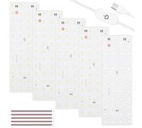 5/10Set Lithophane LED Backlight Board Kit Compatible with Bambu Lab A1/A1 mini/Combo/P1P/P1S/P2S/X1C/X1E/H2D/H2S 3D Printer CMYK LED Backlight Board(5 Sets)