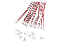 5/10Sets 1S 2 Pin .54mm Pitch JST-XH Connector Male And Female Plug Socket RC Lipo Balancer 22AWG Silicone Wire(20cm,10Sets)