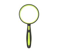 5-10X Magnify Glass Handheld Magnifier with Nonslip Rubber Handle for Senior Reading Nature Kids Nature Exploration Rubber Handle Magnifier