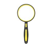 5-10X Magnify Glass Handheld Magnifier with Nonslip Rubber Handle for Senior Reading Nature Kids Nature Exploration Rubber Handle Magnifier