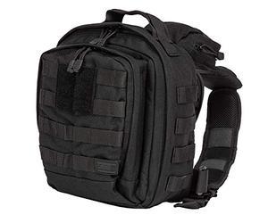 5.11 RUSH MOAB 6 Tactical Sling Pack Military Molle Backpack Bag, Style 56963, Black