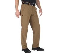 5.11 Tactical Fast-Tac Men's Urban Cargo Pants, Lightweight, Water Resistant Work Pants, Style 74461, Outdoor Activity Pants, Battle Brown (Abr), 36W x 34L