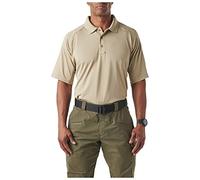5.11 Tactical Men's Polyester Performance Polo with No-Roll Collar, Style 71049, Silver Tan, X-Large