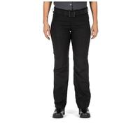 5.11 Tactical Women's Apex Pants, Water and Stain Resistant Performance Cargo Pants, Gusseted, Style 64446, Black (Abr), 12