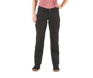 5.11 Tactical Women's Stryke Covert Cargo Trousers, Stretchable, Gusseted Construction, Style 64386, Black, Size 10 Regular