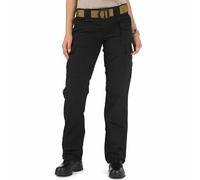 5.11 Tactical Women's Taclite Pro Cargo Pants, Professional Work Pant, 8-Pockets, Lightweight, Regular Fit, Style 64360ABR, Black, 4