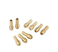 5/11PCS/lot Mini Drill Brass Collet Chuck for Rotary Tool 0.5-3.2mm and Nut for Accessories Set(10Pcs 4.3mm)
