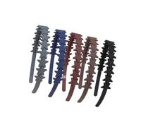 5/12 Pieces Matte Headbands For Girls Women Unique Hair Decors Star Hairbands Comfortable Hair Accessories