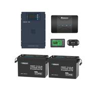 5.12kWh Hybrid Power System | 3000W Inverter Charger, 200Ah LiFePO4 Batteries - no solar / 200Ah Core Mini Battery / Lightweight HF Inverter Charger