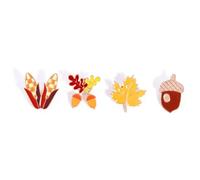 5-12pcs Happy Thanksgiving Turkey Brooch Pins Cute Gnome Squirrel Hedgehog Brooches Set Fall Theme Turkey Brooch Holiday Enamel Lapel Pins, M, Metal, no gemstone