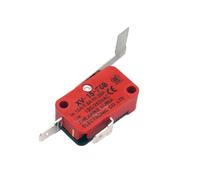 (5)15-F6B 15A 125VAC SPST NO Micro Switch Simulated L Lever Screw Terminal Type (electronic components)