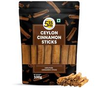 5:15PM Ceylon Cinnamon Sticks 100gm | SriLankan Dalchini Sticks | World's Finest Ceylon Cinnamon Quills - Genuine Source Certification