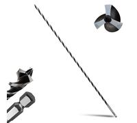 5/16"×24" Premium Tri-Flute Auger Drill Bit - Hex Shank Wood Boring Bit for Fast & Clean Drilling in Hard/Soft Wood, Stump, Plastic, Drywall | Professional-Grade, Self-Centering