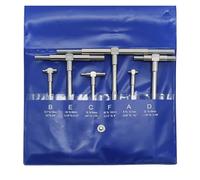5/16"-6" 6pcs/Set Telescoping Gauges Internal Gauge Telescoping Hole Gauge for Quick Inside Measurements 4pcs Small Bore Gauge Wide Compatibility