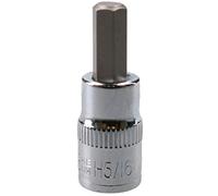 5/16" Hex Key Socket/Bit 3/8" Drive Imperial AF SAE 6 Sided Allen Key 48mm Cr-V