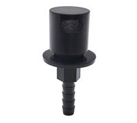 5/16 Hose Barb Automotive Fuel Tank Vent Roll Breather Check Valve Designed to Prevent Impurities and Maintain Optimal Fuel System Venting Performance (Black)