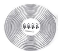 5/16" OD Aluminum Hard Fuel Line 25 Feet Hardline Tube Thickness is 0.039"