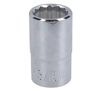 5/16 WW Whitworth BSW Shallow British Socket 12 Sided Bi-hex 1/2in Drive