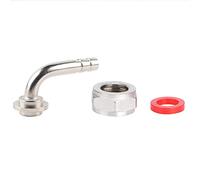 5/16in Copper Beer Line Shank Faucet Kit Draft Beer Tail Piece Elbow Nut Gasket Kit