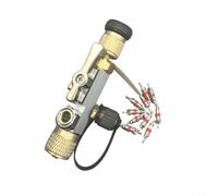 5/16in Valve Core Removal Tool for R32 R410A HVAC Systems, Dual Valve | with Sight Glass, Magnetic Knob & Copper Alloy Body, for Repair Maintenance