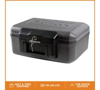 Sentry Safe 1210 Portable Fireproof Safe Box with Key Lock, Small
