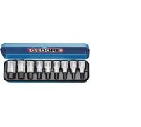 5 - 17mm 9-piece Set of 60 mm Pin Socket Inserts for Hexagonal Socket Screws