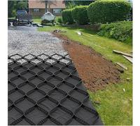 5.1cmDriveway & Pathway Stabilizer Customizable Gravel Grid 0.91m to 9.16m Soil Erosion Control for Garden & Landscaping