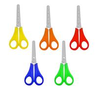 5 1mm Thick Scale Scissors, Stainless Steel Scissors, Manual Paper Cutting, Scissors with Size, Office Art Scissors, Safety Scissors with cm Scale, Art Student Teaching Scissors Tools