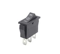 【5-1PCS】KCD3 Rocker Switch ON-OFF ON-OFF-ON 2 Position 3Pins Electrical equipment With Light Power Switch 16A 250V / 20A 125V AC(Black 3 Gear,3PCS)
