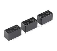 5/1Pcs Mini Relay HFD27 DC 5V 12V 24V 2A HFD27-005-M HFD27-012-M HFD27-024-M 8Pin 125VAC 30VDC Power Relays(5 pieces,HFD27-012-M)