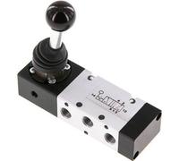 5/2 G1/8'' Hand Lever Valve Detent -0.95-10bar/-13.2-140psi