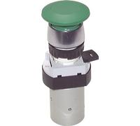 5/2 M5 Palm Button Valve Green 0-12bar/0-168psi 22.5mm Airtec