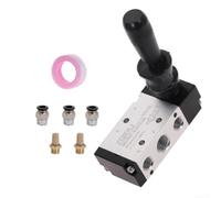 5/2 Way Manual Pneumatic Valve 4H210-08 with Hand Lever Operation and Direct Acting Type for Pneumatic System Control and Regulation (PC6-02)