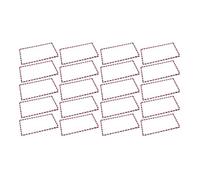 5/20 / 10 Pcs Air Mail Envelopes Invitation Letter Envelopes Airmail Envelope for Parties Holiday Postcard Showers Envelope with Aviation Stripes